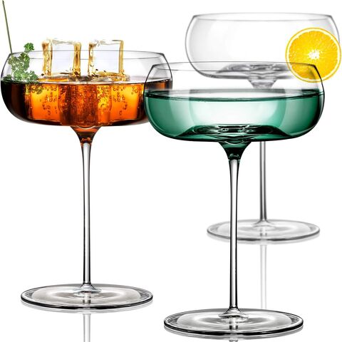 Buy Wholesale China Cocktail Glass Hand Blown Crystal Glasses Round