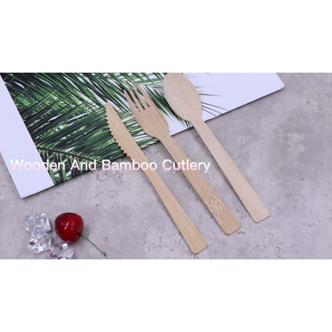 Buy Wholesale China Disposable Biodegradable Portable Wooden Cutlery