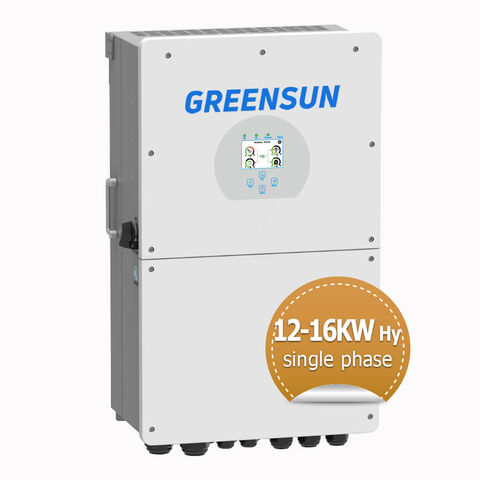 Solar Inverter Single Phase Deye Kw Kw Kw Hybrid Inverter Sun K