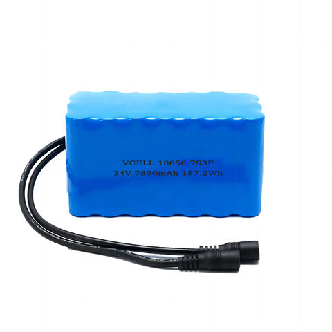 High Compatibility 24v 7800mah 18650 Li Ion Battery Pack For Electric