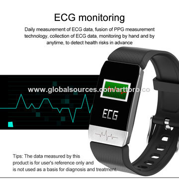 China Body Temperature Wristband Skin Temperature Measuring Smart