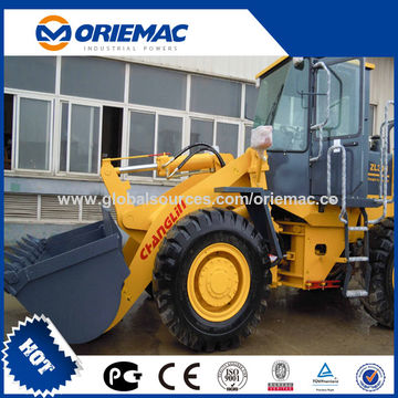 China 4 Ton Front Wheel Loader With Cummins Engine 947H On Global