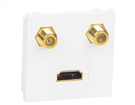 China Nepci Multimedia Accessories Rca Connector Faceplate X Mm Xjy