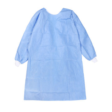 China 50GSM SMMS Ultrasonic Heat Sealing Surgical Gown AAMI Level 3