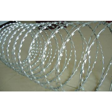 China Razor Barbed Military Wire Mesh Fence Razor Wire Hs Code For