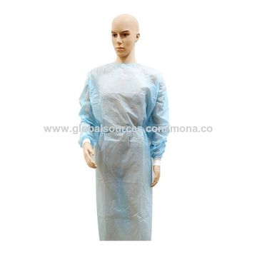 China Pp Pe Isolation Gown Fda Ce Sms Ppe Protection Disposable