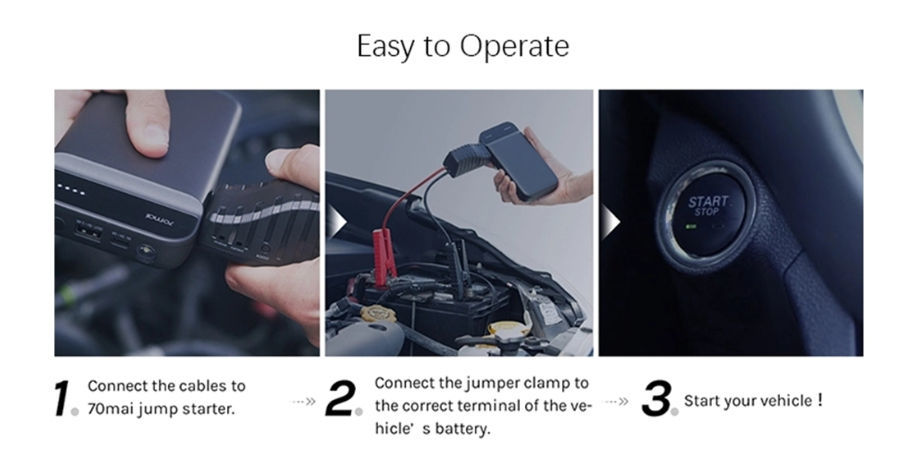 Xiaomi 70mai Jump Starter — Xiaomi-pro.ru