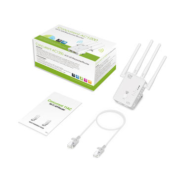 China AC 1200 Dual Band WiFi Extender 5G 2 4G WIFI Signal AP Repeater