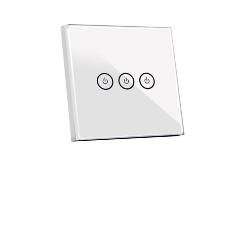 China Diming Wifi 3 Gang Touch Switch Modern With High Quality Tuya On