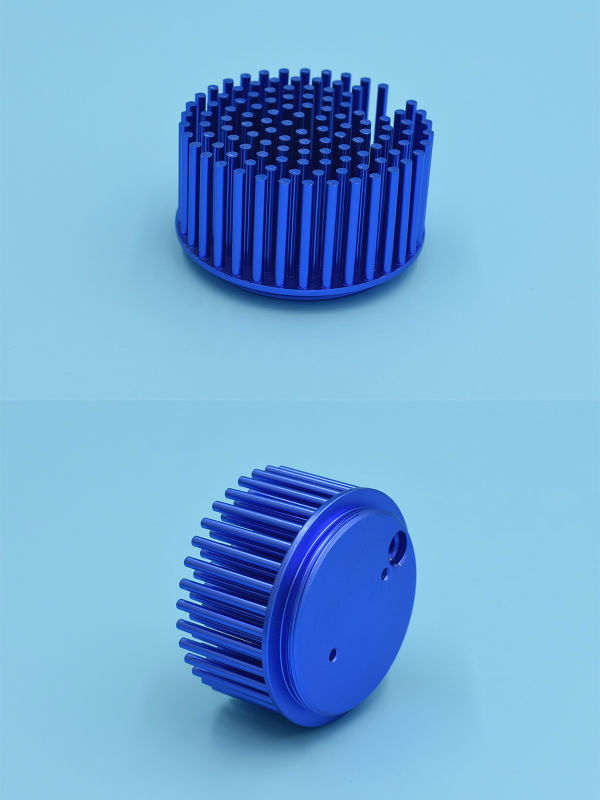 China Custom High Quality Round Aluminum Cold Forged Heat Sink Led