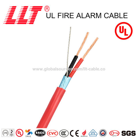 China Smooth Jacket Power Limited Fire Alarm Cable For Circuit