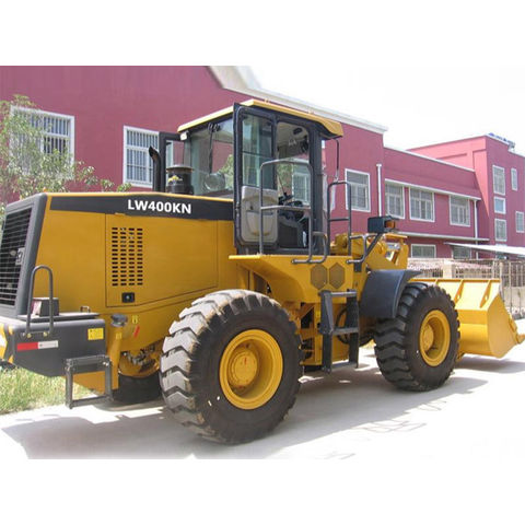 China 4 Ton Xuzhou Payloader Wheel Loader LW400FN With Loader And