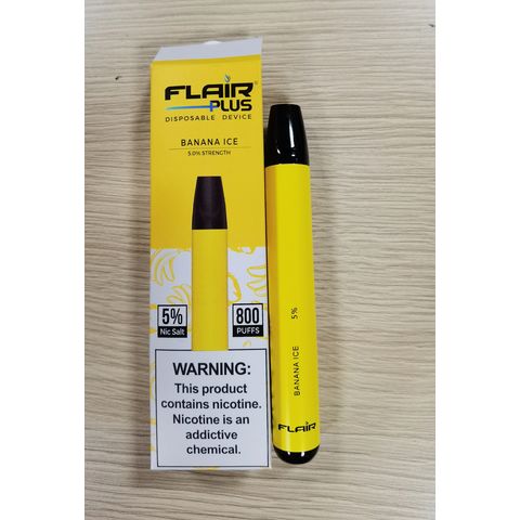 China US Hot Newest Original Factory Flair Plus Disposable Vape E