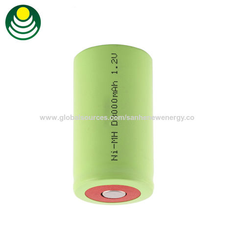 China Long Lasting 1 2v D Size Ni MH Battery 8000mAh D Rechargeable