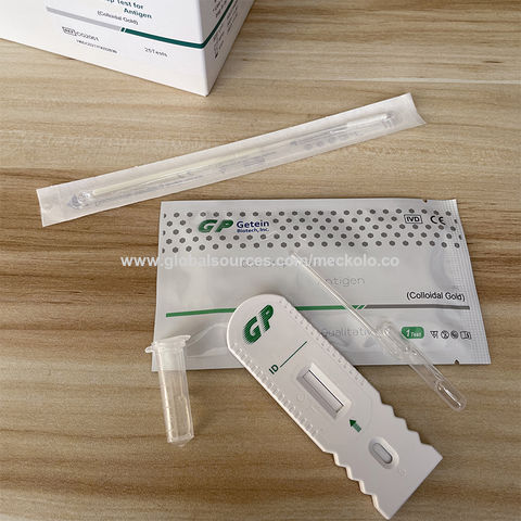 China Ars Cov Antigen Rapid Test Kit Professional Use Saliva Or Nasal