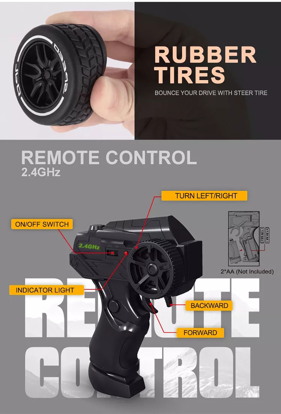 Compre oferta Vehículo De Juguete De Velocidad Rc De 2 4 Ghz 1 16