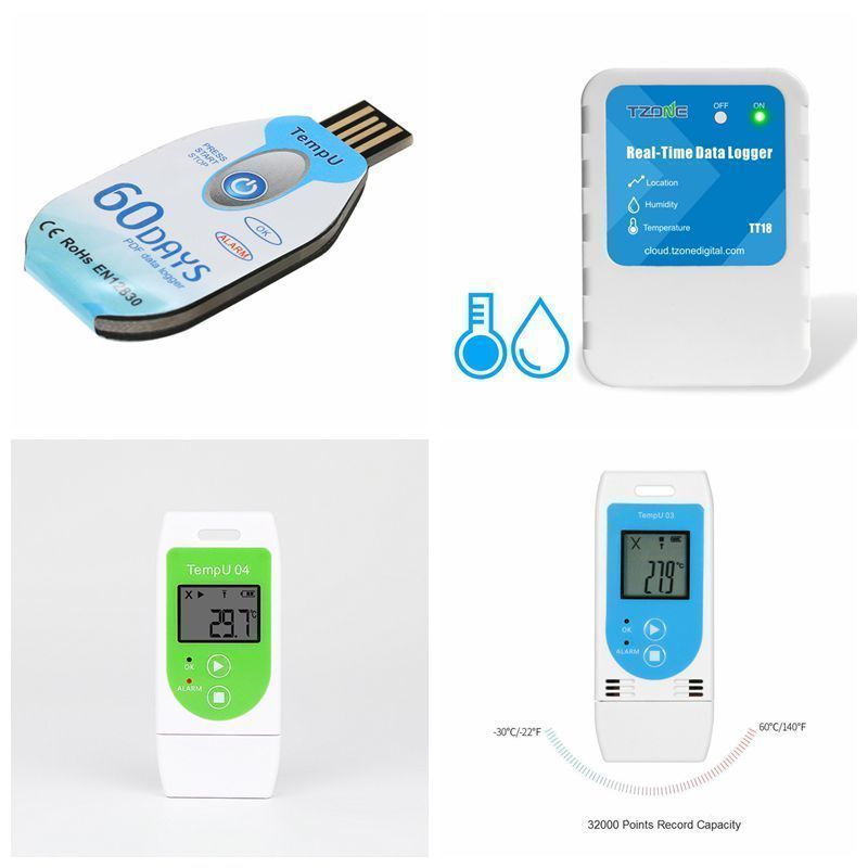 Buy Wholesale China Tzone Digital Usb Multi Use Temperature Humidity