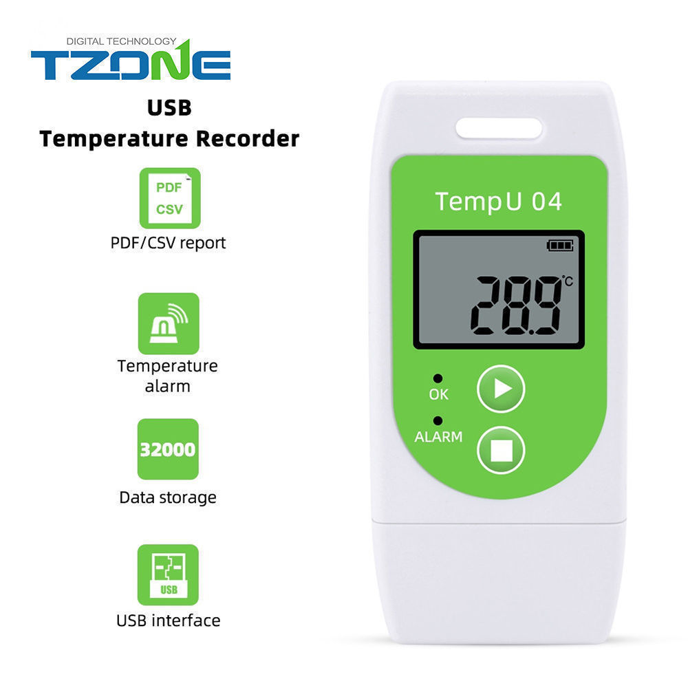 Buy China Wholesale Tempu 04 Free Software Pdf Usb Temperature Tzone