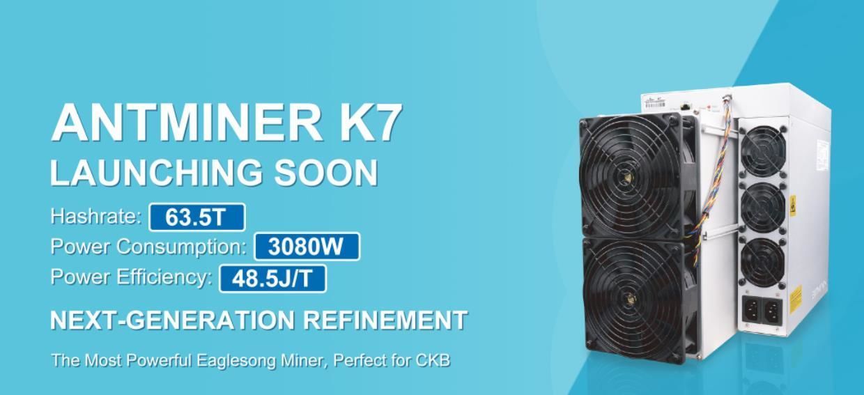 New Ckb Miner K Bitmain Antminer K T Eaglesong Algo W Better