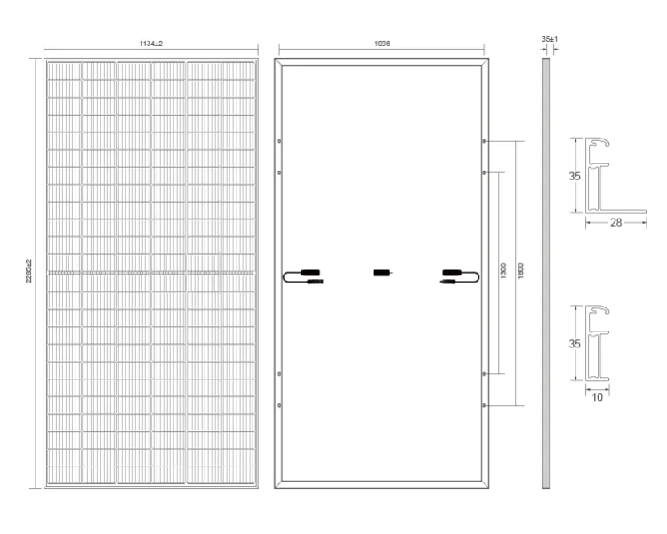 Ja Jinko Canadian Gcl Risen Rotterdam Stock Longi Half Cut Solar Panel