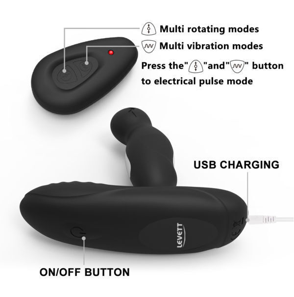 Buy Wholesale China Levett Anal Plug Massager Speeds Electric Shock