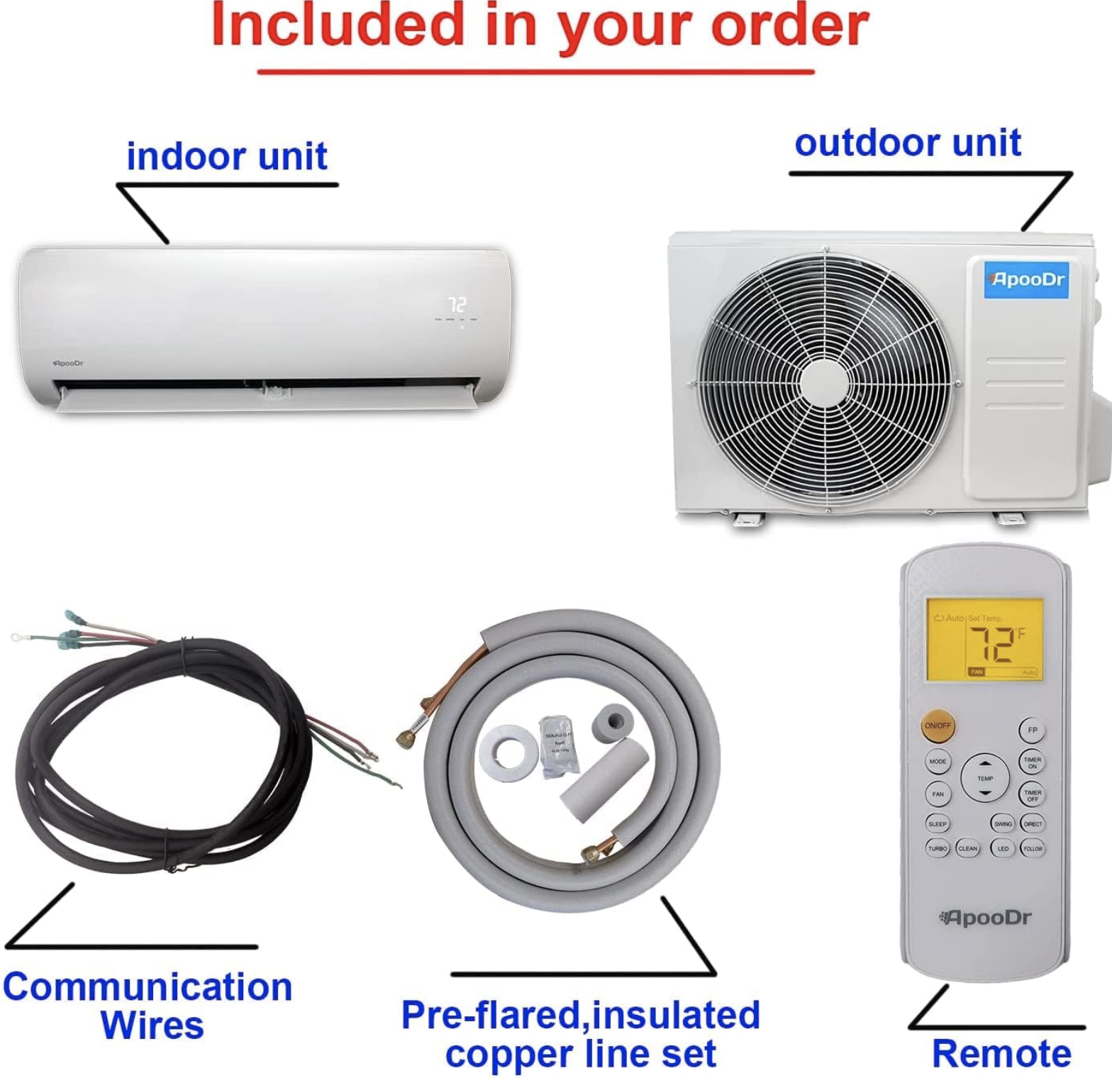 Buy Wholesale Turkey Seer Btu Heat Pump Split Air