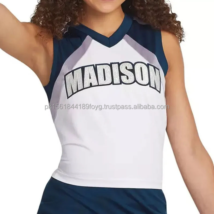 Hot Sexy Professional Sport Girls Cheer Dance Cheerleader Costume Custom Cheerleading Uniforms