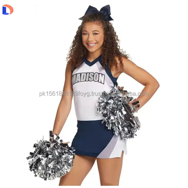 Hot Sexy Professional Sport Girls Cheer Dance Cheerleader Costume Custom Cheerleading Uniforms