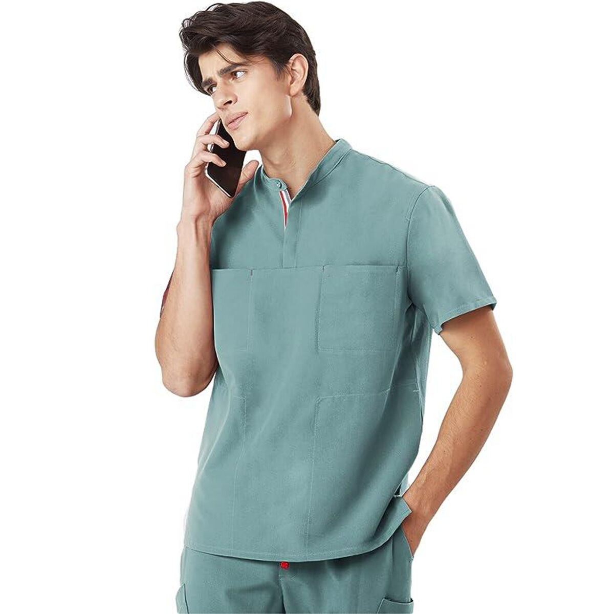 Buy Wholesale China Oem Cynolux Men S Medical Scrub Top Skye Banded