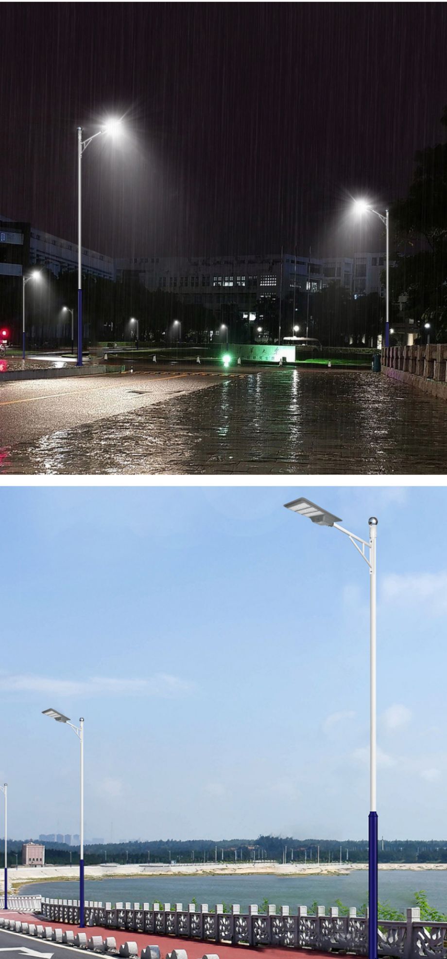 Lamparas Solares Streetlight Smd Ip Waterproof Outdoor Aluminum W