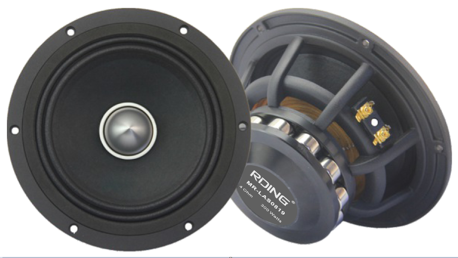 Buy Wholesale China High Quality 6 5 8inch Car Audio Midrange Speaker