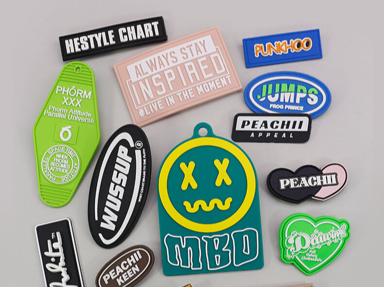 Buy Wholesale China Customized 3d Raised Logo Embossed Silicone Patch