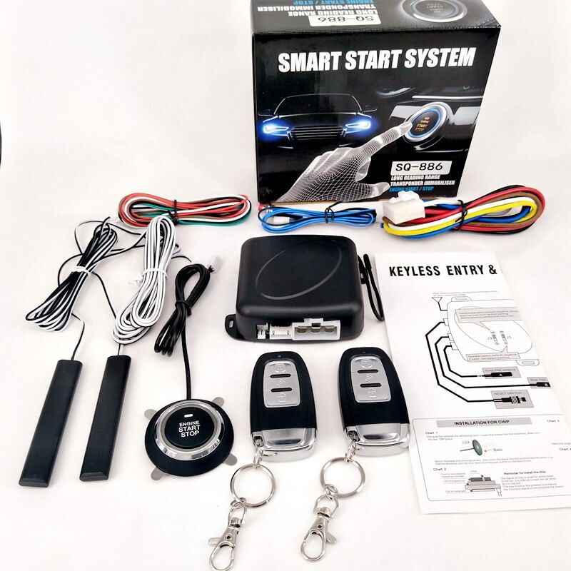 Buy Wholesale China Dc V Universal Pke Car Alarm Push To Start