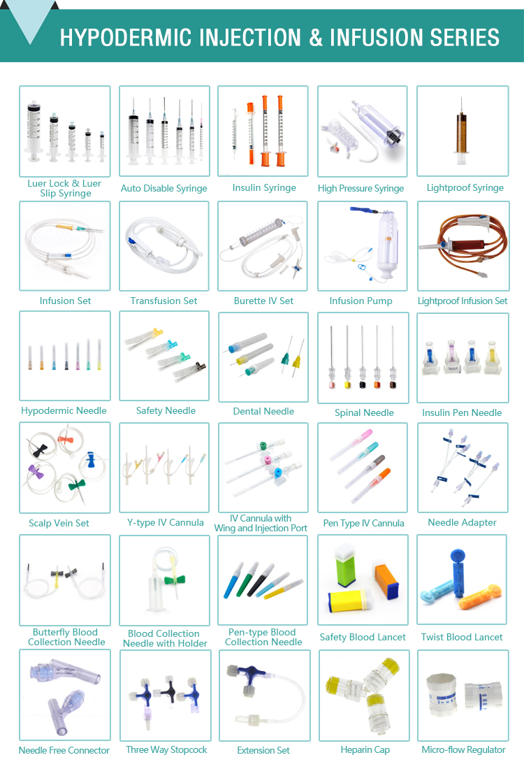 Ce Iso Disposable Drops Ml Drops Ml Infusion Set With