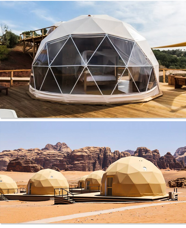 Buy Wholesale China Outdoor Luxury Glamping Geodome Tents Pvc Domes