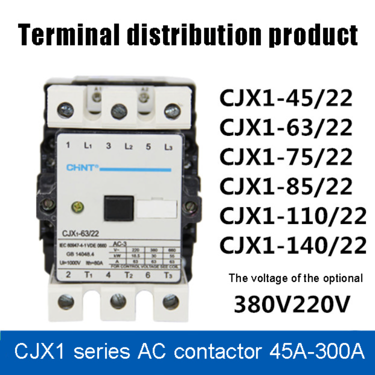 Bulk Buy China Wholesale Chtn Ac Contactor Cjx1 45 22 24v 36v 110v 220v