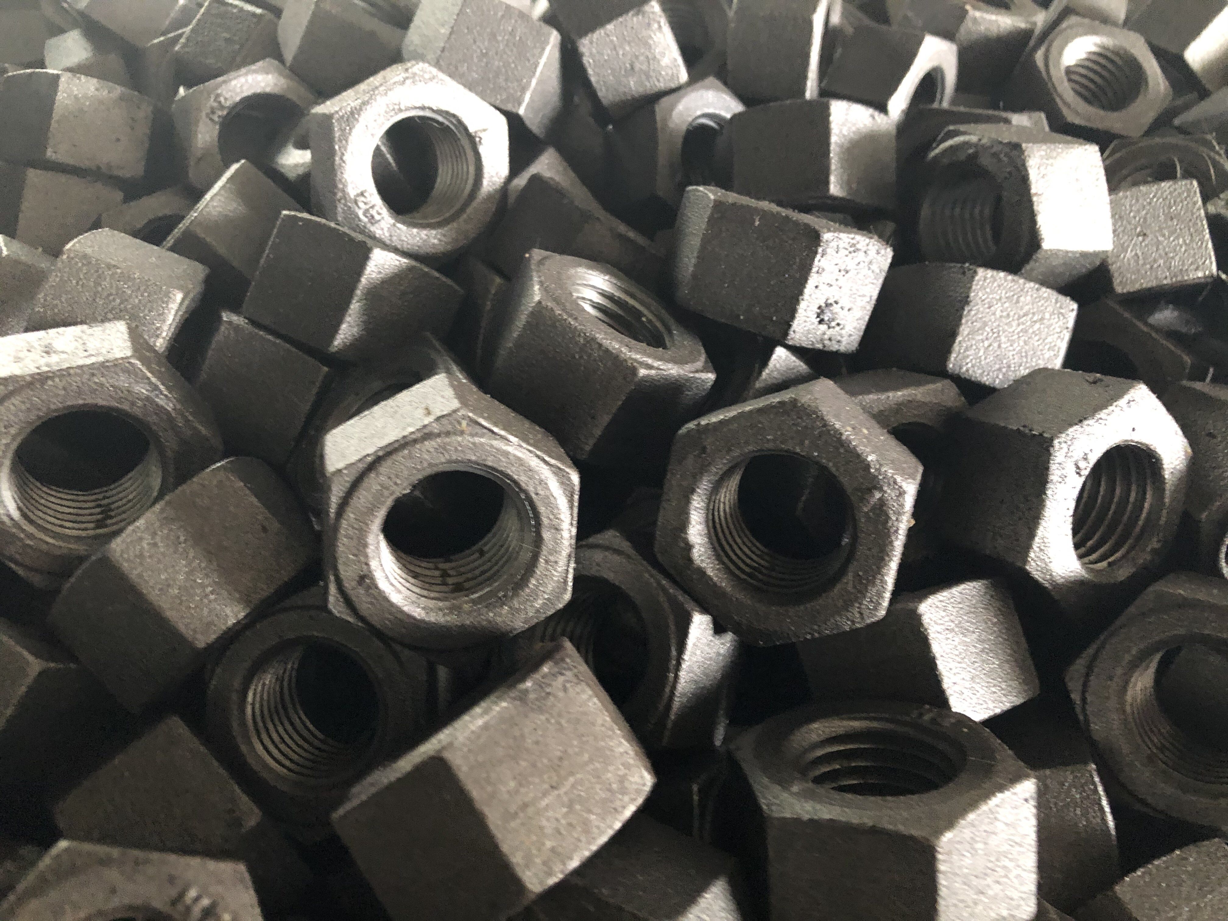 Din Nut Galvanized Black Hdg Zp Hex Nut Carbon Steel Hex Nut