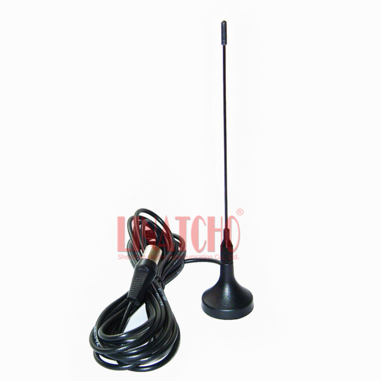 Dvb T2 Isdb Hdtv Atsc Small Suction Cup Car Antenna Portable Mobile Tv