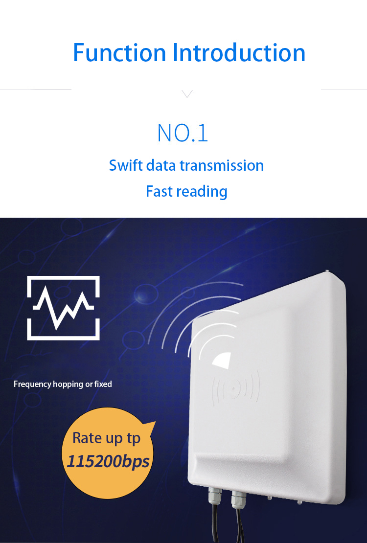 Rm Long Range Wiegand Parking Management System Uhf Rfid Reader