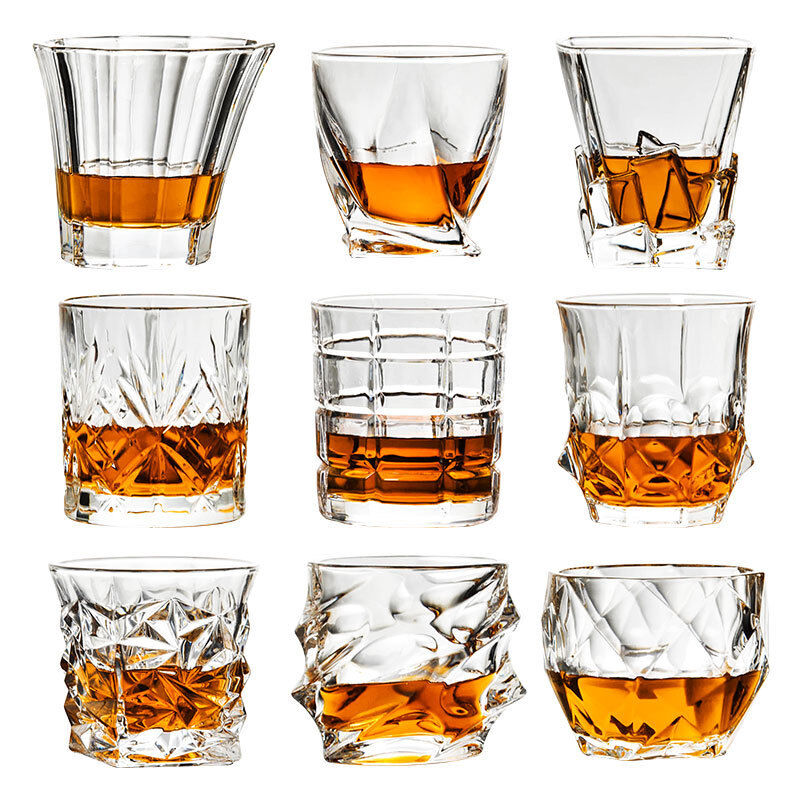 Buy Wholesale China Whiskey Glass Crystal Old Fashioned Low Ball Rocks