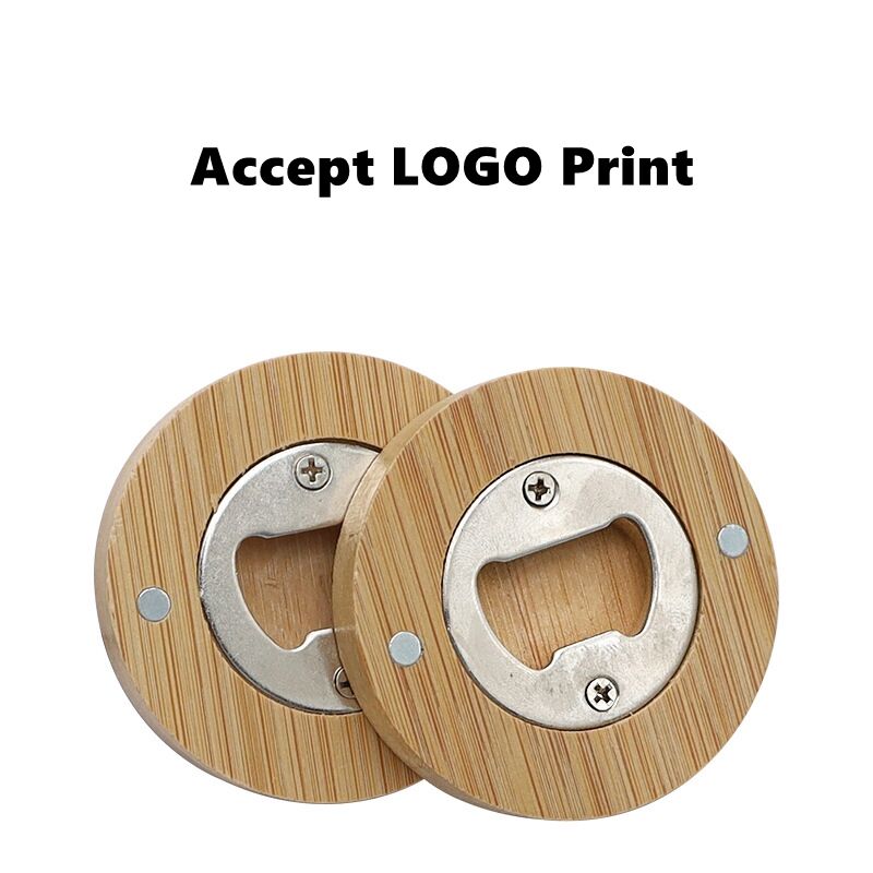 Buy Wholesale China Cheap Bamboo Wooden Bottle Opener Magnetic Wall