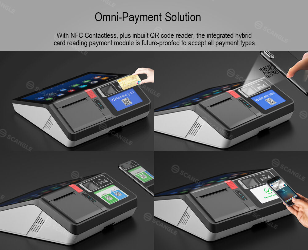 Compacted Size Scangle Sgt All In One Pos System Support Android