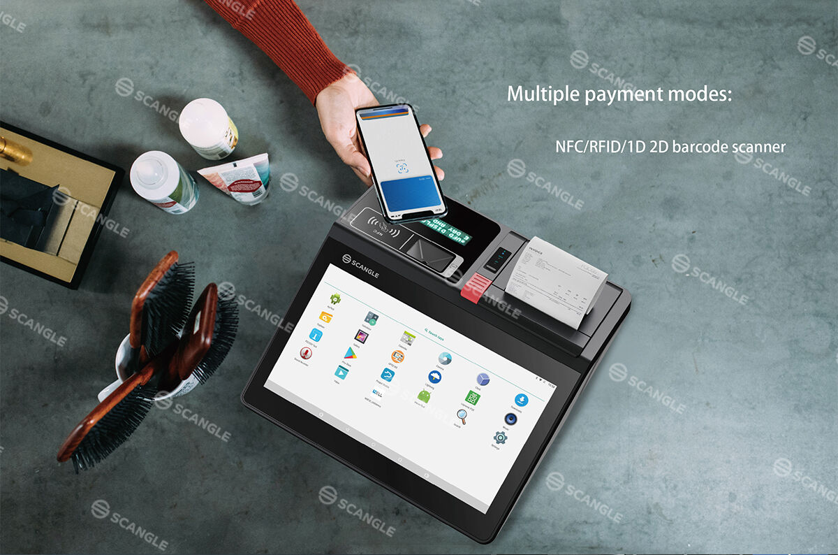 Compacted Size Scangle Sgt All In One Pos System Support Android