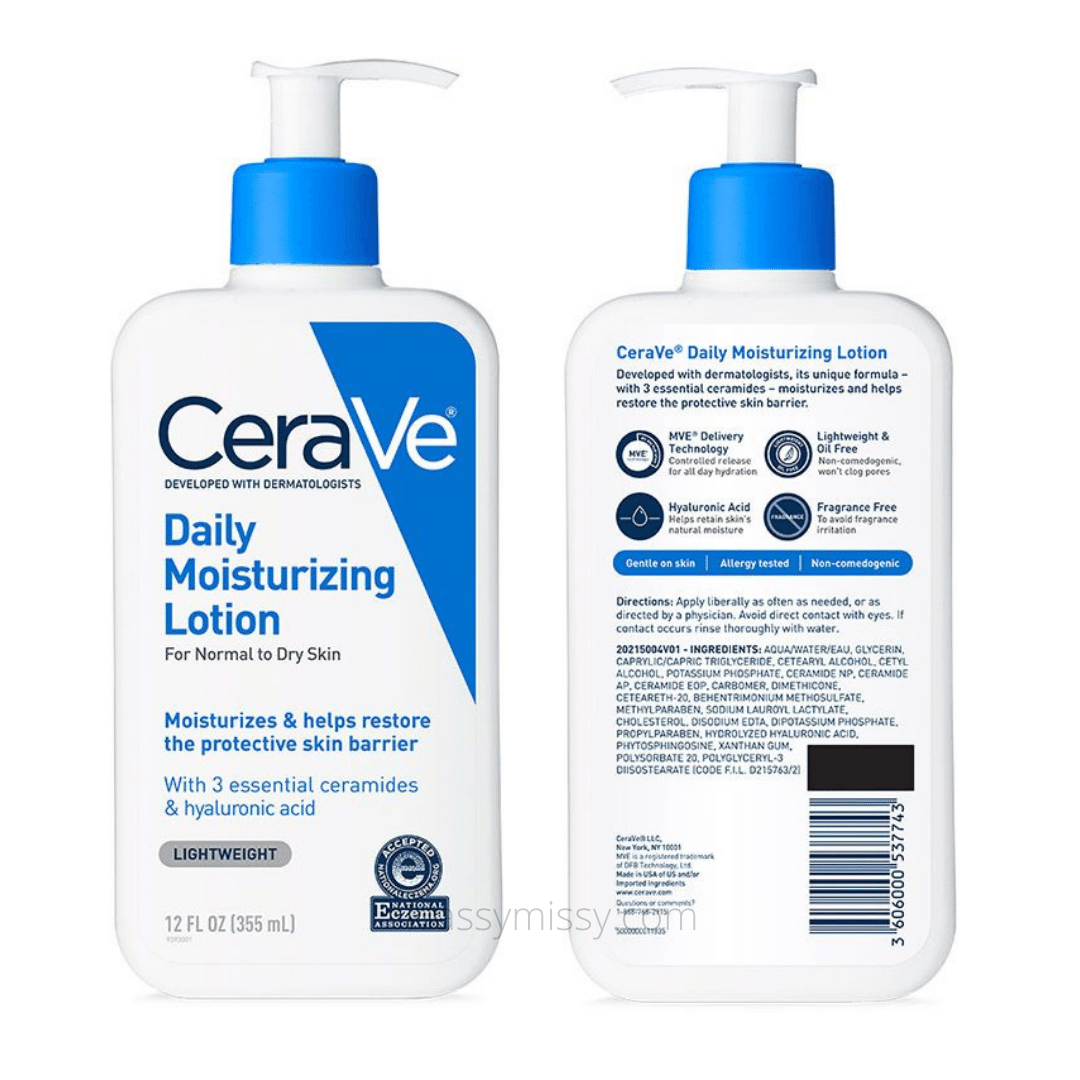 Ceravcerave Travel Size Toiletries Skin Care Set Contains Cerave