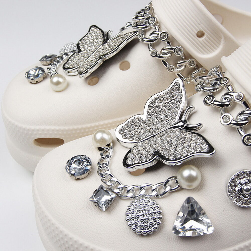 Popular Shoe Decoration Chains For Designer Clog Chain Charm Designer