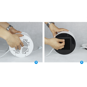 china air purifier, purifying smoke, release negative ions