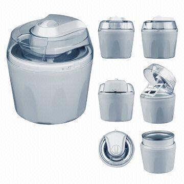 Ice Cream Maker with 1.5L Cooling Tank and Power of 15W