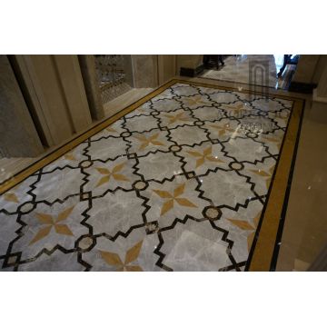 Italian Decorative Waterjet Marble Flooring Design China Italian Decorative Waterjet Marble Flooring Design China