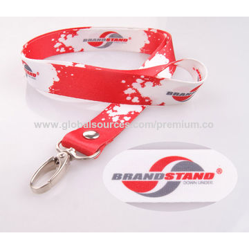 China Polyester Lanyards From Xiamen Wholer Premium Imp China Custom Lanyards No Minimum Order Printed Polyester Wonderful