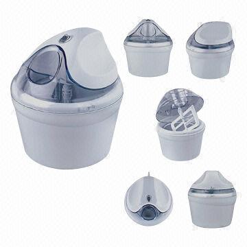 Ice Cream Maker with Cooling Tank and 100 to 240V Input Voltages Ice Cream Maker with Cooling Tank and 100 to 240V Input Voltages